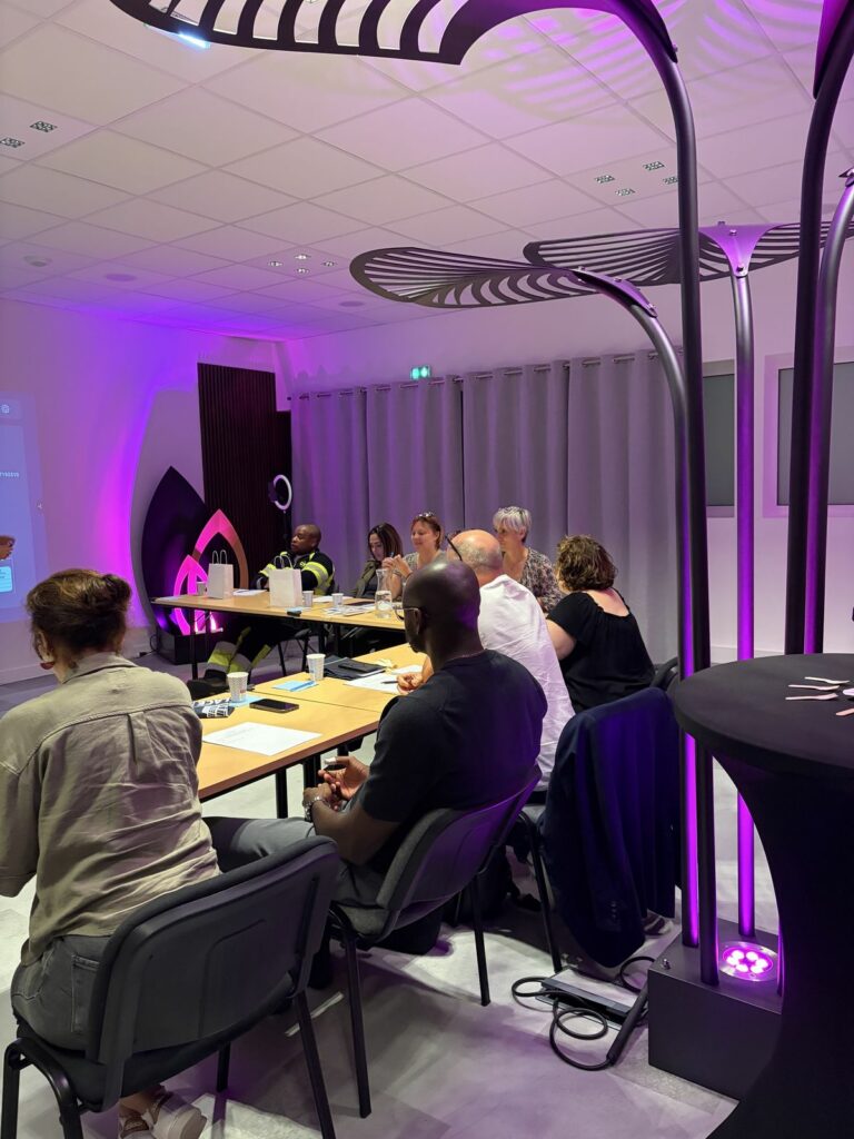 La salle pendant l’atelier